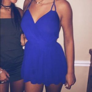 Blue Lulus romper